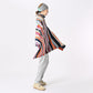 45R Rug Stripe Poncho