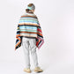 45R Rug Stripe Poncho