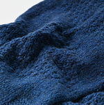 Ai Indigo Mix Knit Stole - 45R by 45rpm studio