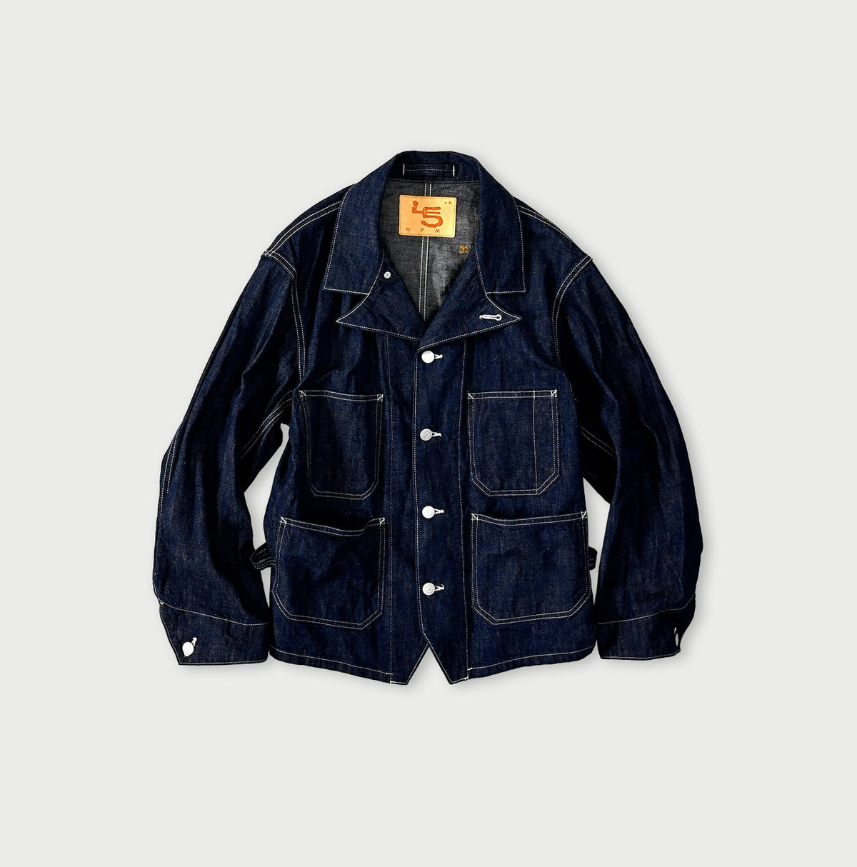 45R Indigo 908 Work Coverall