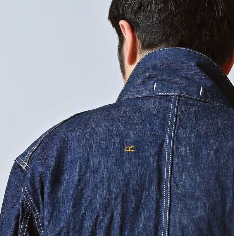 45R Indigo 908 Work Coverall