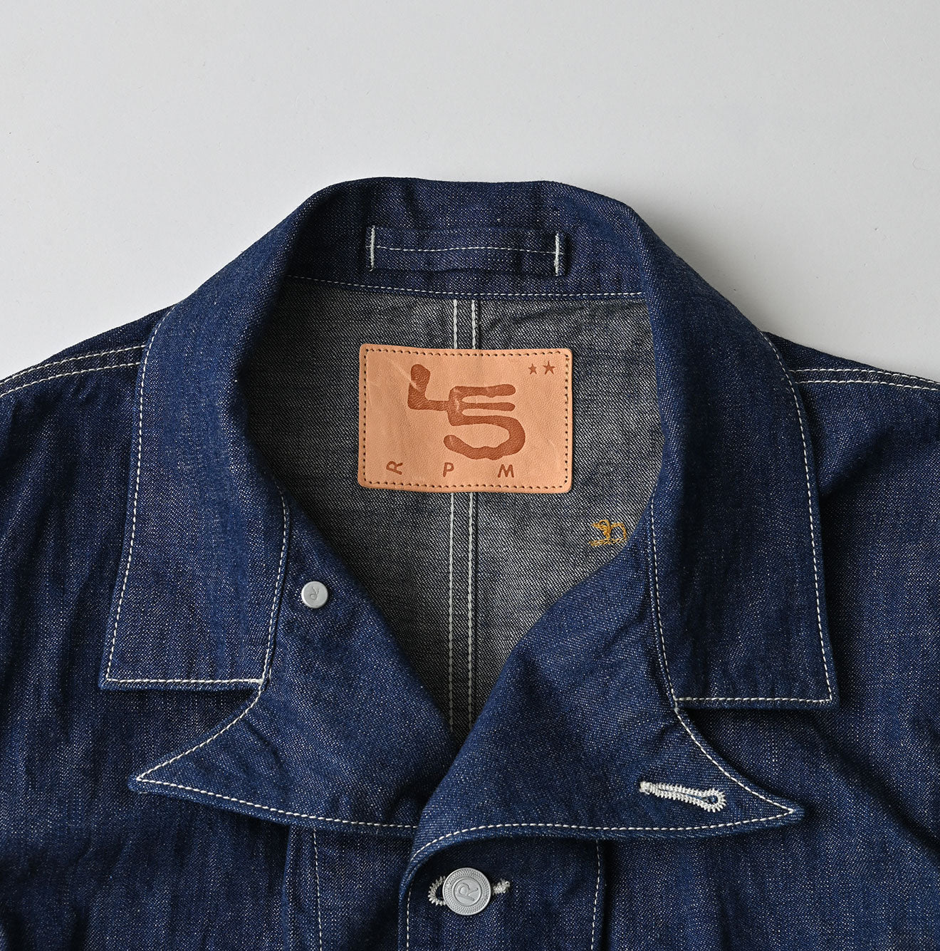 45R 908 中綿 カバーオール デニム ジャケット インディゴ 4 XL Indigo 908 Work Coverall | 45R Official Online Store – 45R GLOBAL
