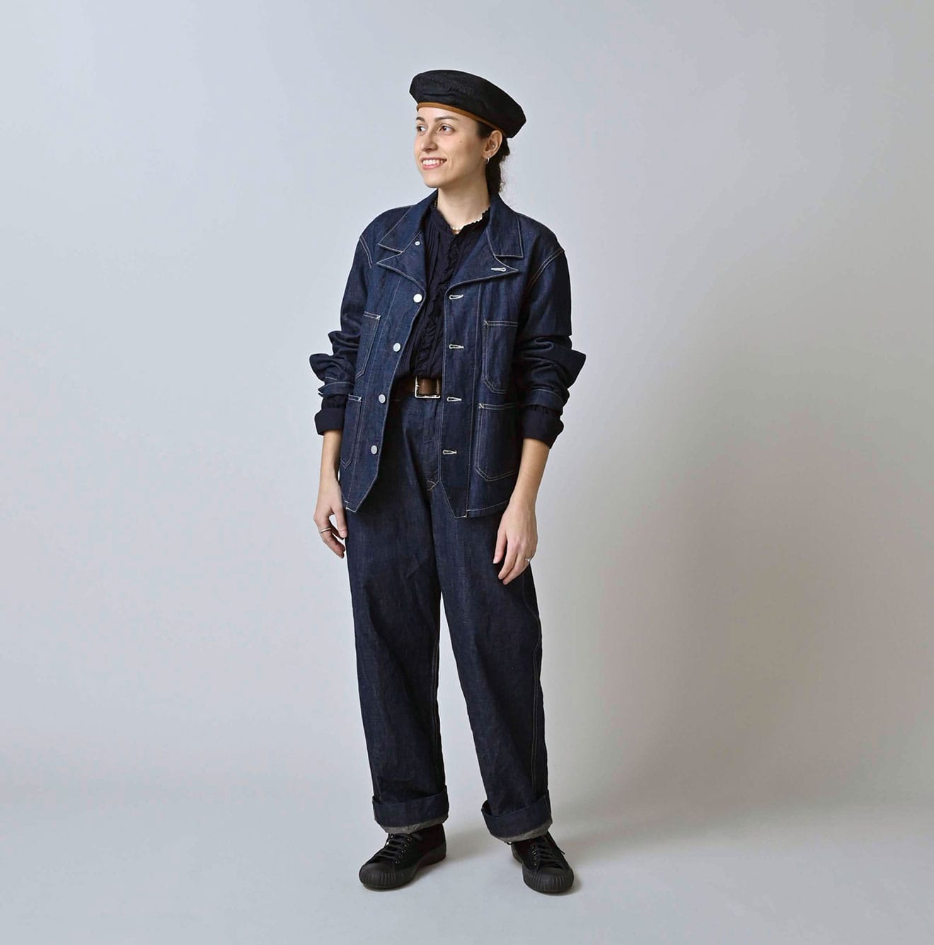 45R Indigo 908 Work Coverall