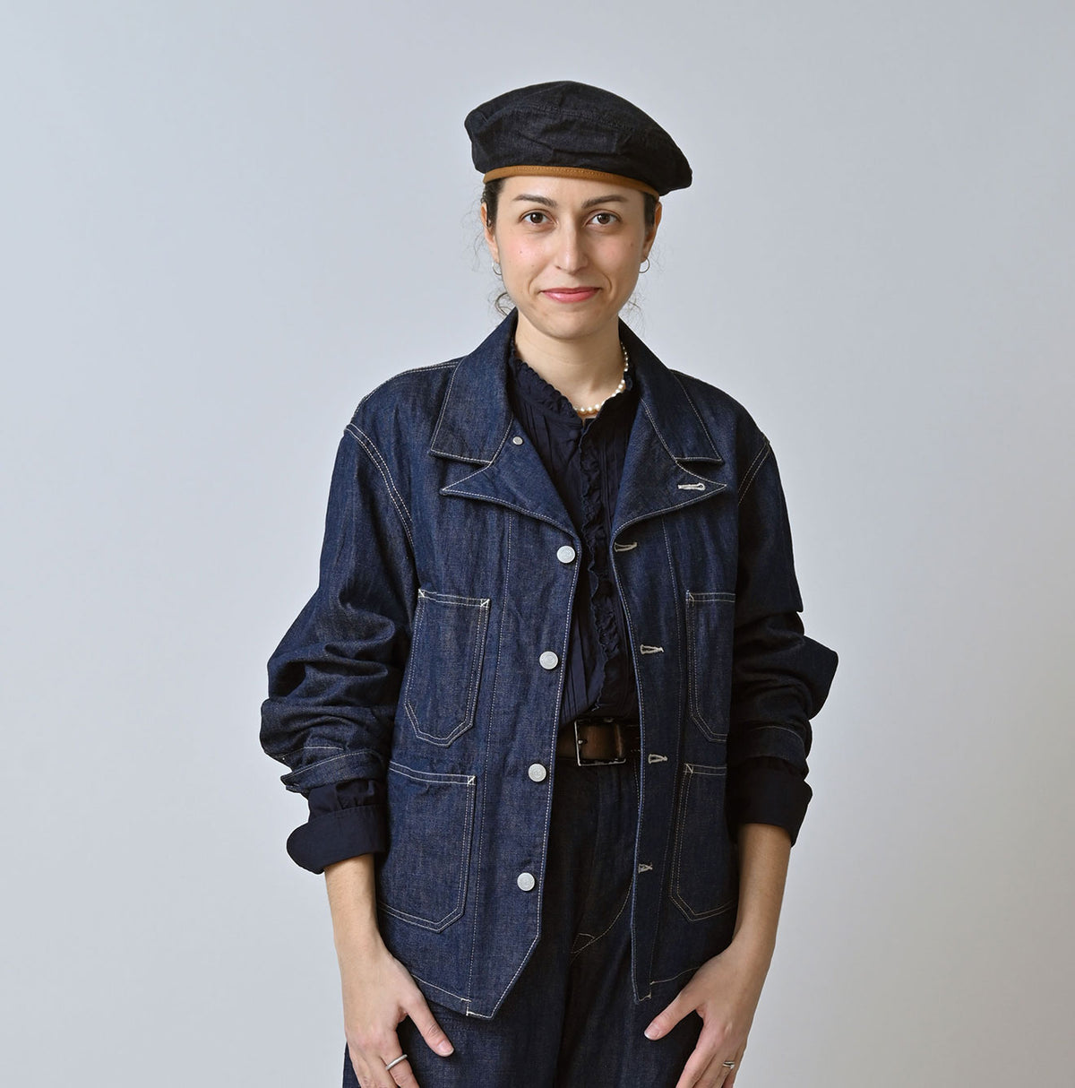 45R Indigo 908 Work Coverall