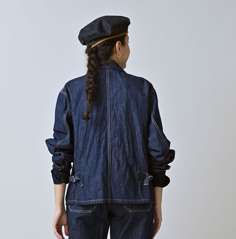 45R Indigo 908 Work Coverall