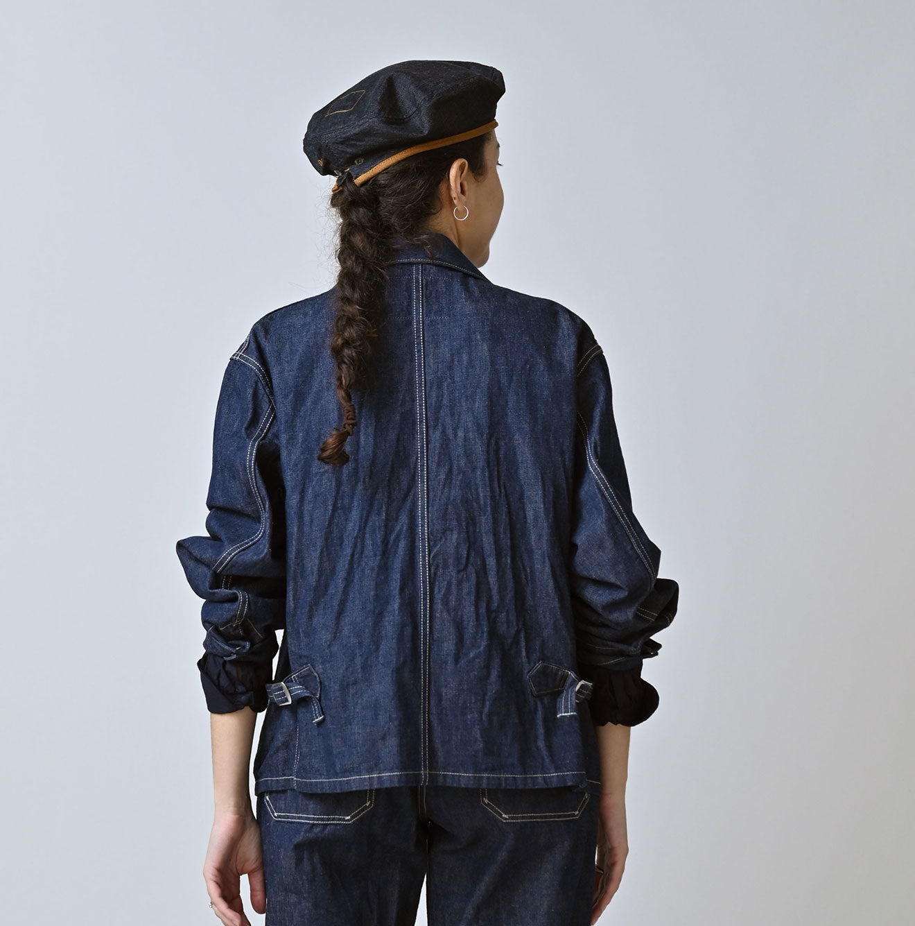 45R Indigo 908 Work Coverall