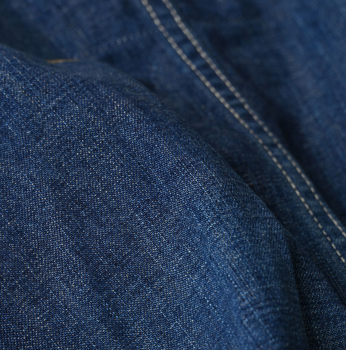 45R Indigo 908 Work Coverall Distressed