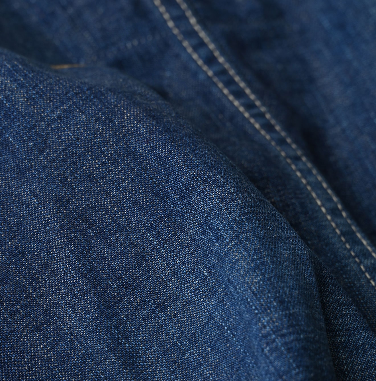 45R Indigo 908 Work Coverall Distressed