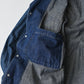45R Indigo 908 Work Coverall Distressed