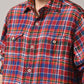 45R Gauze Doublecloth 908 Plaid Pocket Shirt