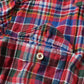 45R Gauze Doublecloth 908 Plaid Pocket Shirt