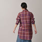 45R Gauze Doublecloth 908 Plaid Pocket Shirt