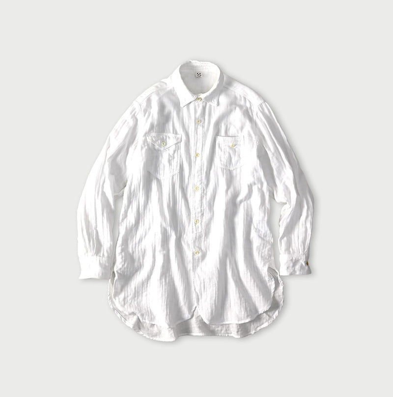 45R Gauze Doublecloth 908 Pocket Shirt