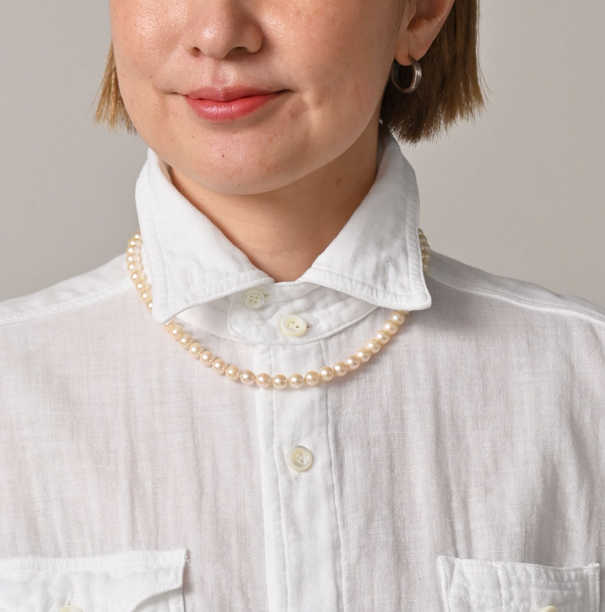 45R Gauze Doublecloth 908 Pocket Shirt