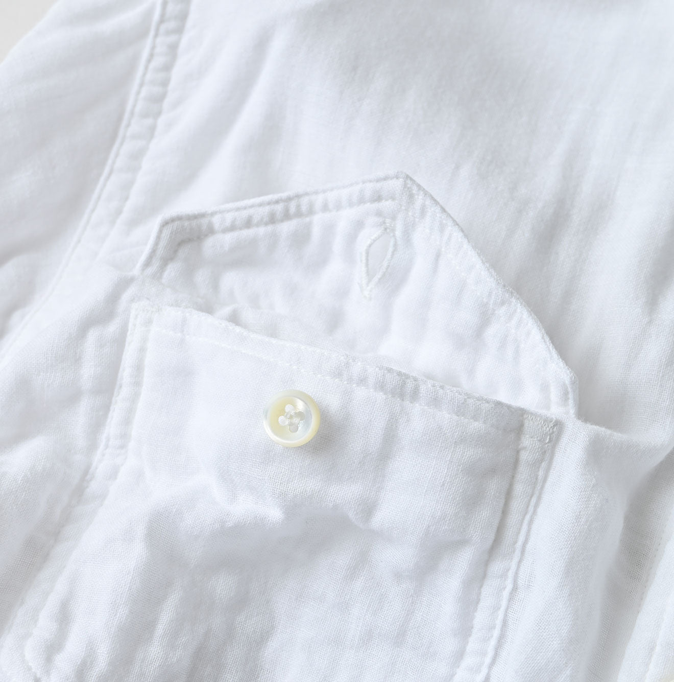 45R Gauze Doublecloth 908 Pocket Shirt