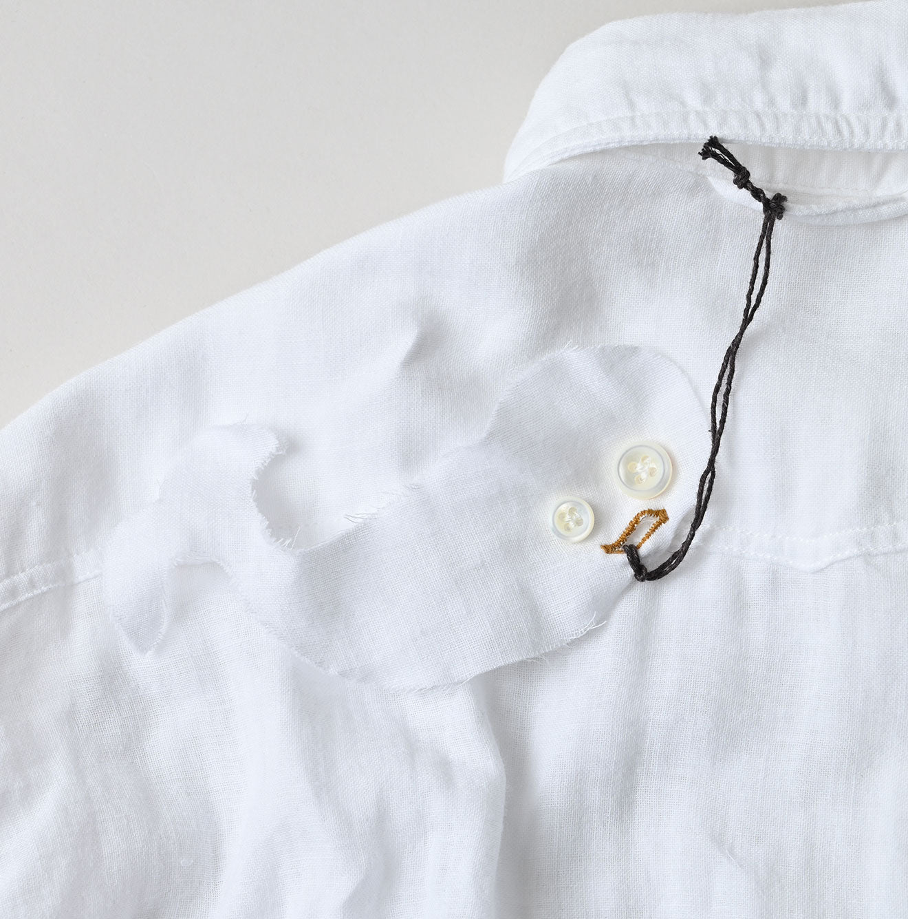 45R Gauze Doublecloth 908 Pocket Shirt