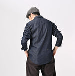 Indigo 45 Petit Denim 908 Eastern Shirt - 45R by 45rpm studio