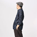 Indigo 45 Petit Denim 908 Eastern Shirt - 45R by 45rpm studio