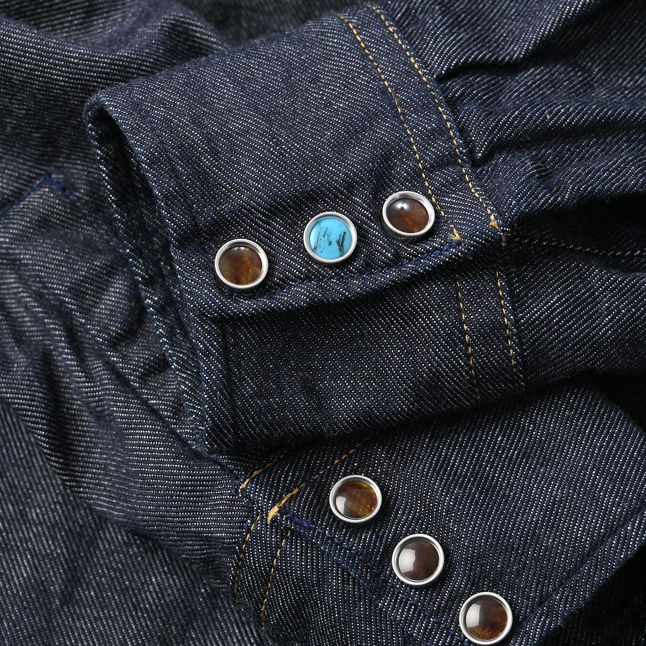 Indigo 45 Petit Denim 908 Eastern Shirt - 45R by 45rpm studio