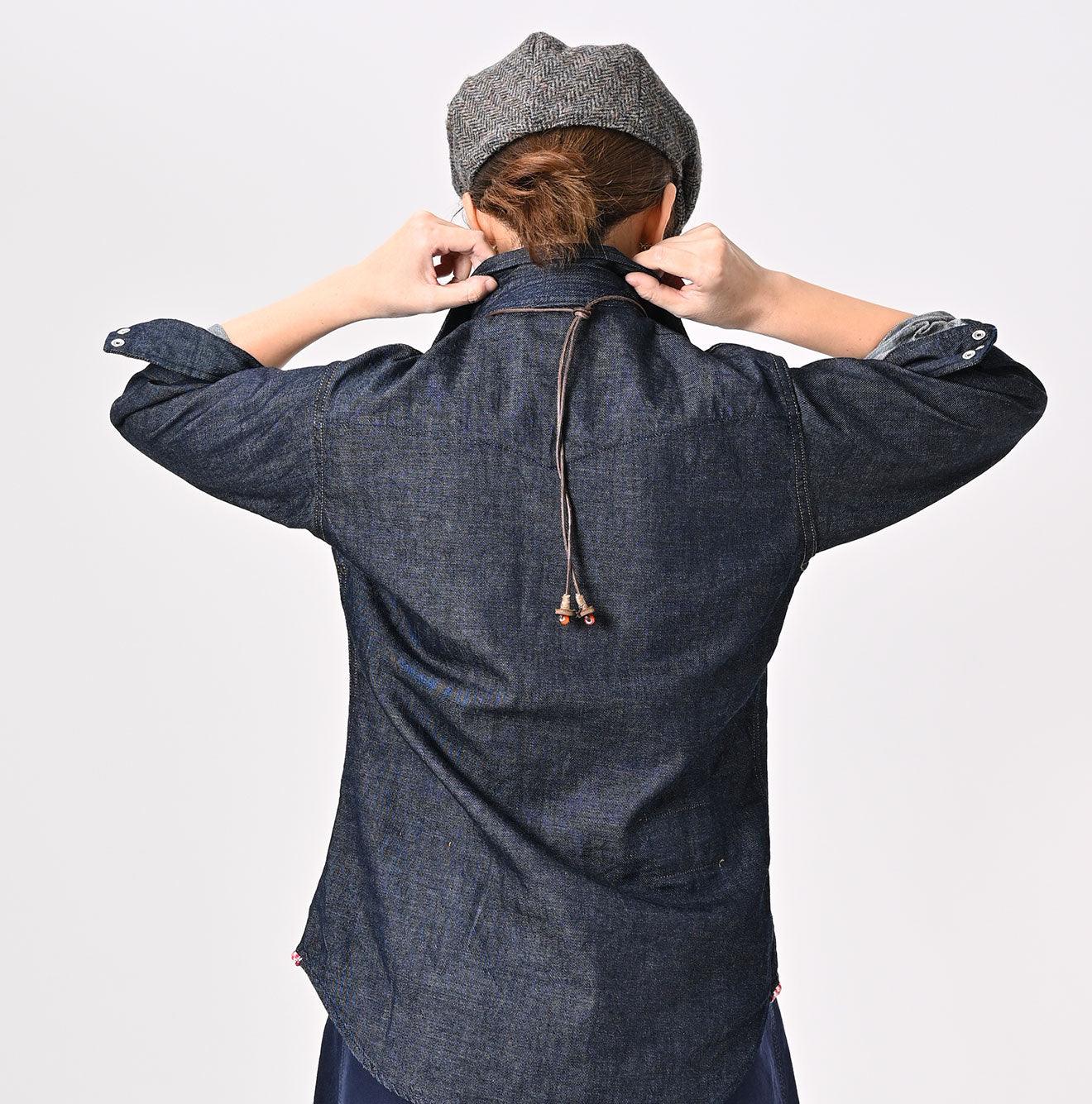 Indigo 45 Petit Denim 908 Eastern Shirt - 45R by 45rpm studio - Image 6