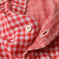 45R Gauze Doublecloth 908 Plaid Loafer Shirt