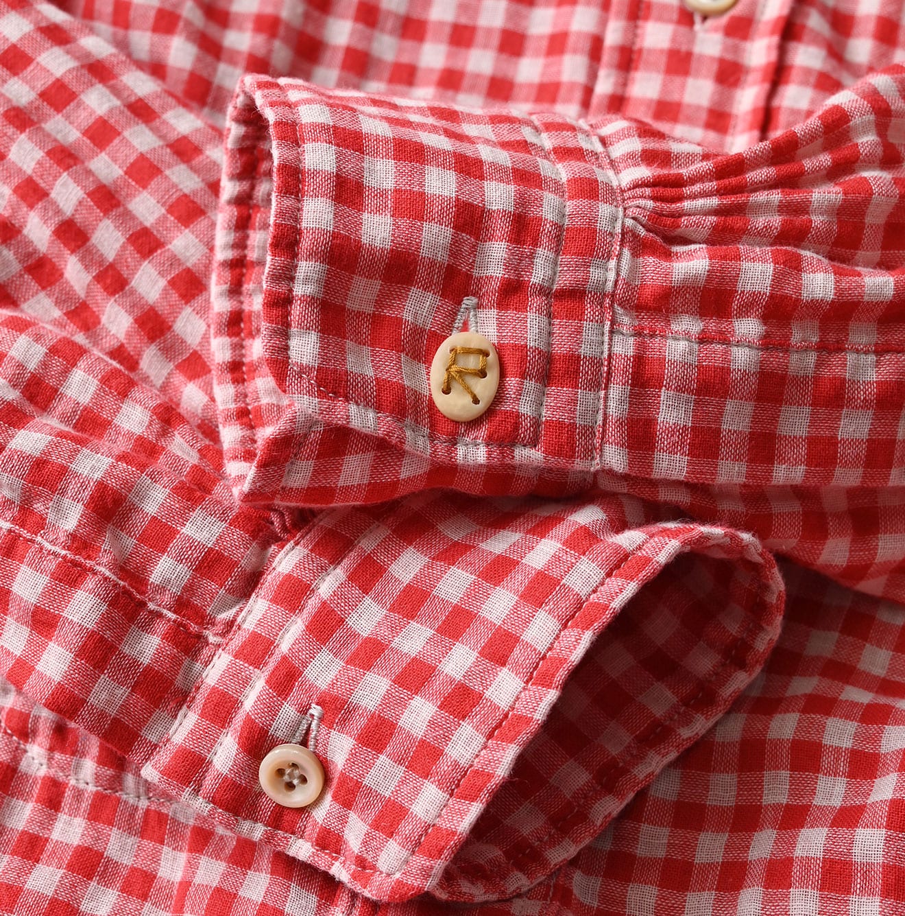 45R Gauze Doublecloth 908 Plaid Loafer Shirt - Image 21