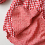 45R Gauze Doublecloth 908 Plaid Loafer Shirt