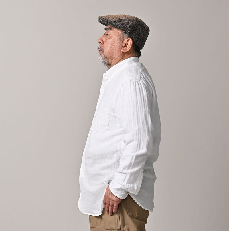 45R Gauze Doublecloth 908 Loafer Shirt - Image 4