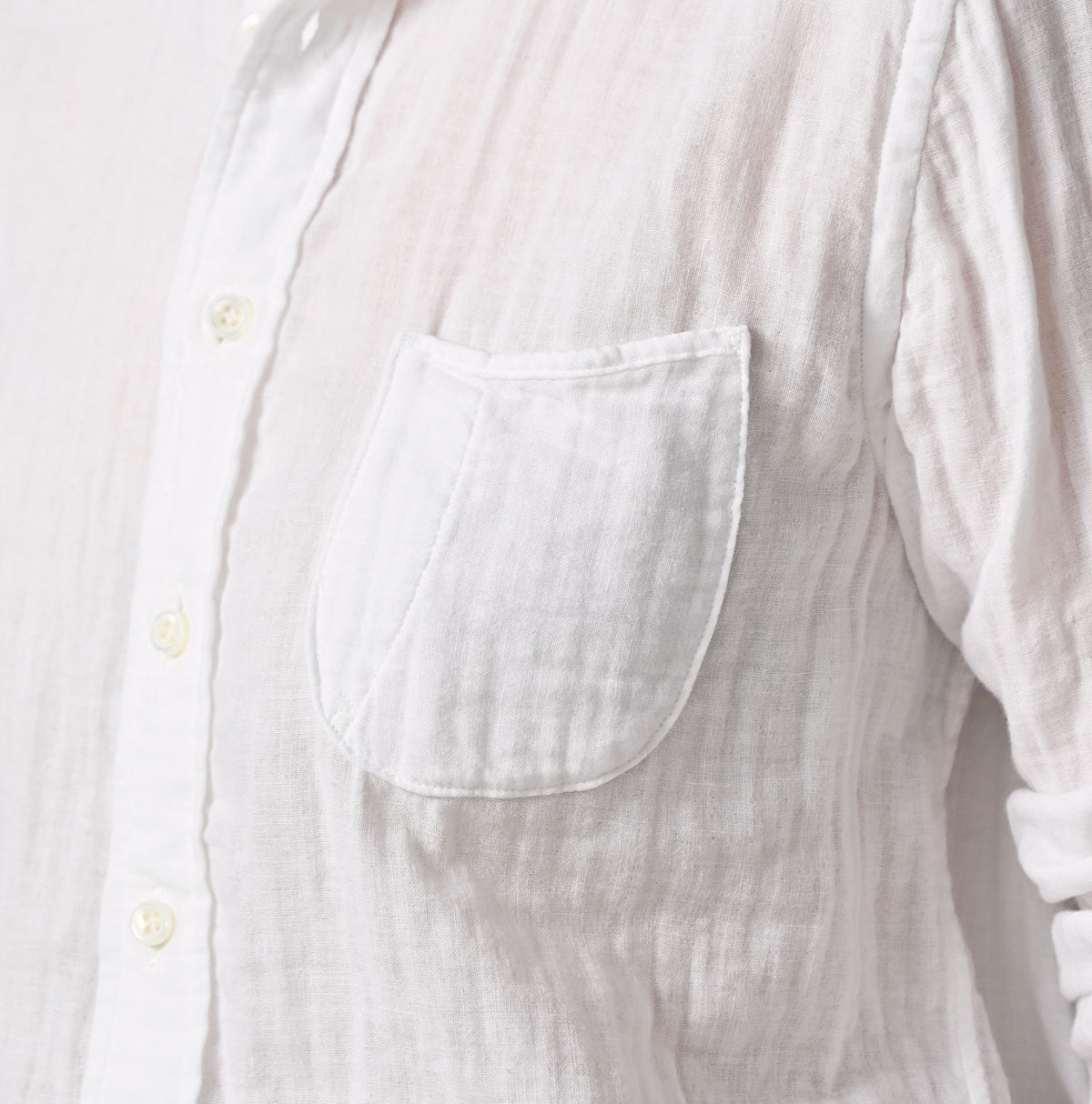 45R Gauze Doublecloth 908 Loafer Shirt