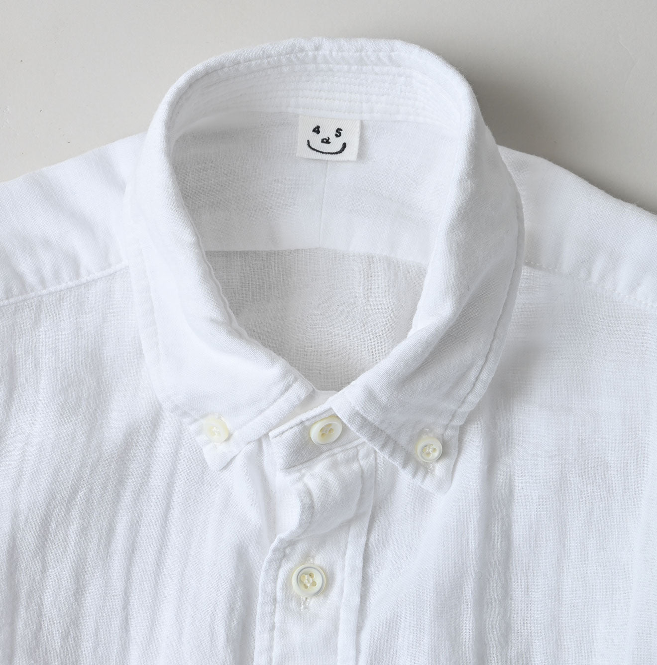 45R Gauze Doublecloth 908 Loafer Shirt