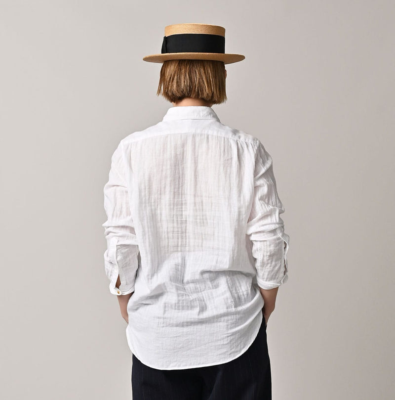 45R Gauze Doublecloth 908 Loafer Shirt - Image 9
