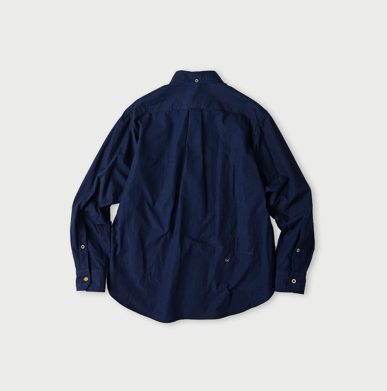 Indigo Batistie 908 Ocean Buttondown Shirt - 45R by 45rpm studio - Image 15