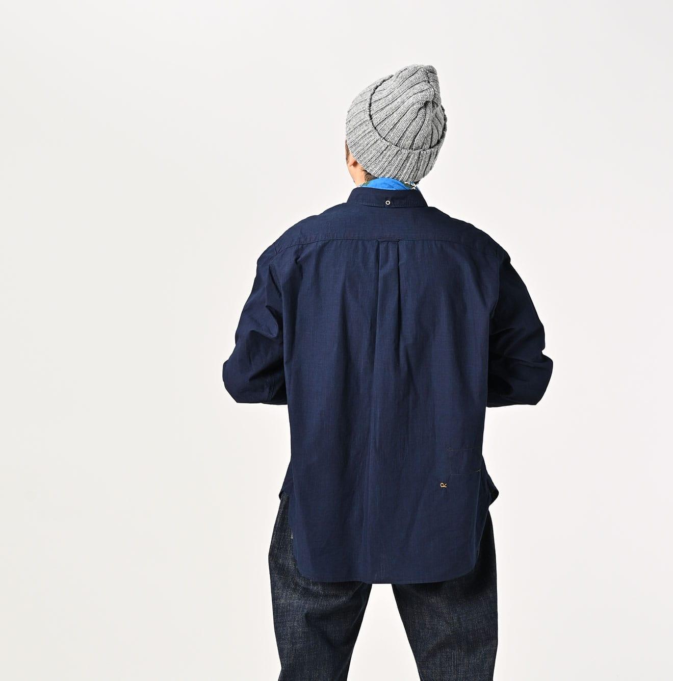 Indigo Batistie 908 Ocean Buttondown Shirt - 45R by 45rpm studio - Image 9