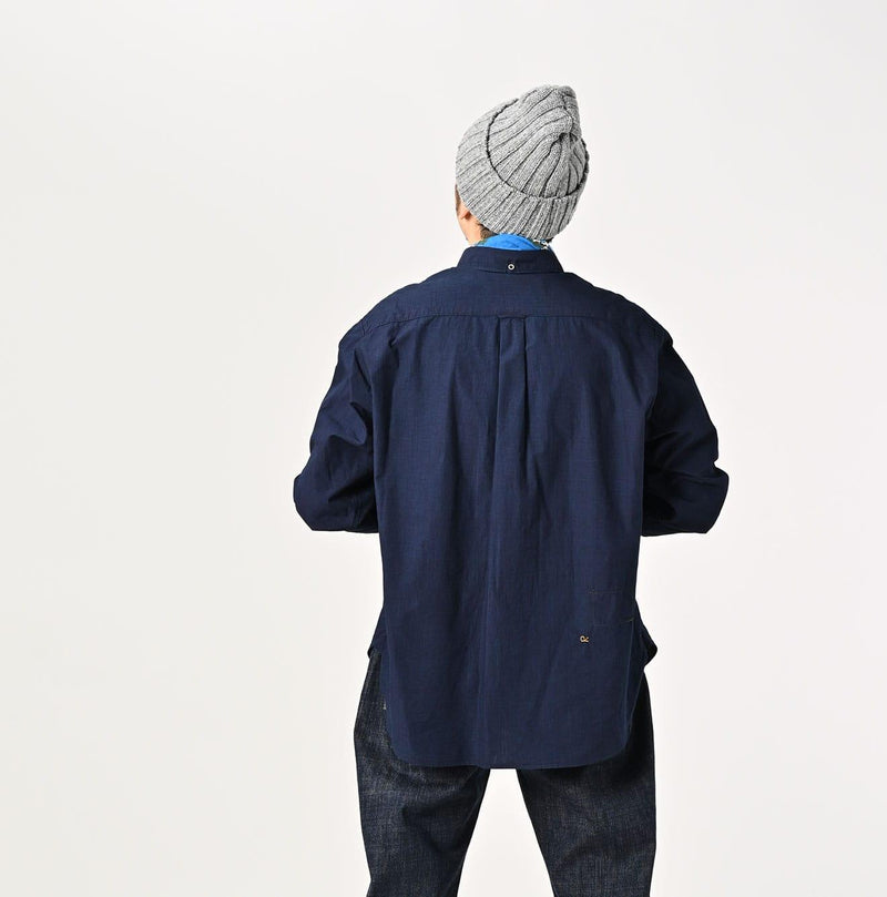 Indigo Batistie 908 Ocean Buttondown Shirt - 45R by 45rpm studio - Image 9