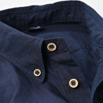 Indigo Batistie 908 Ocean Buttondown Shirt - 45R by 45rpm studio