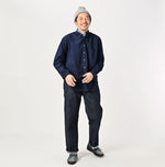 Indigo Batistie 908 Ocean Buttondown Shirt - 45R by 45rpm studio