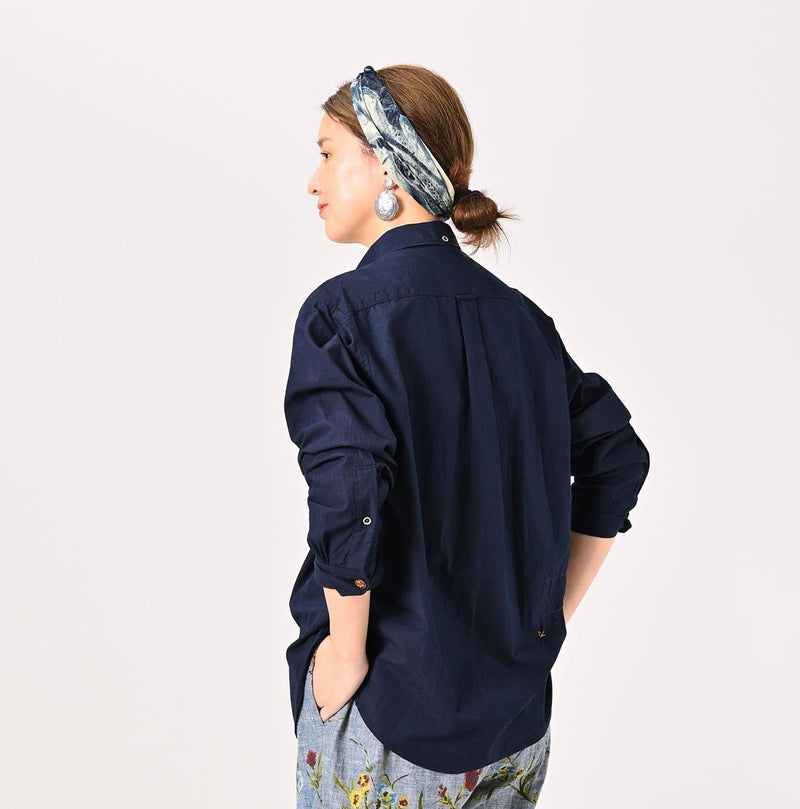 Indigo Batistie 908 Ocean Buttondown Shirt - 45R by 45rpm studio - Image 6