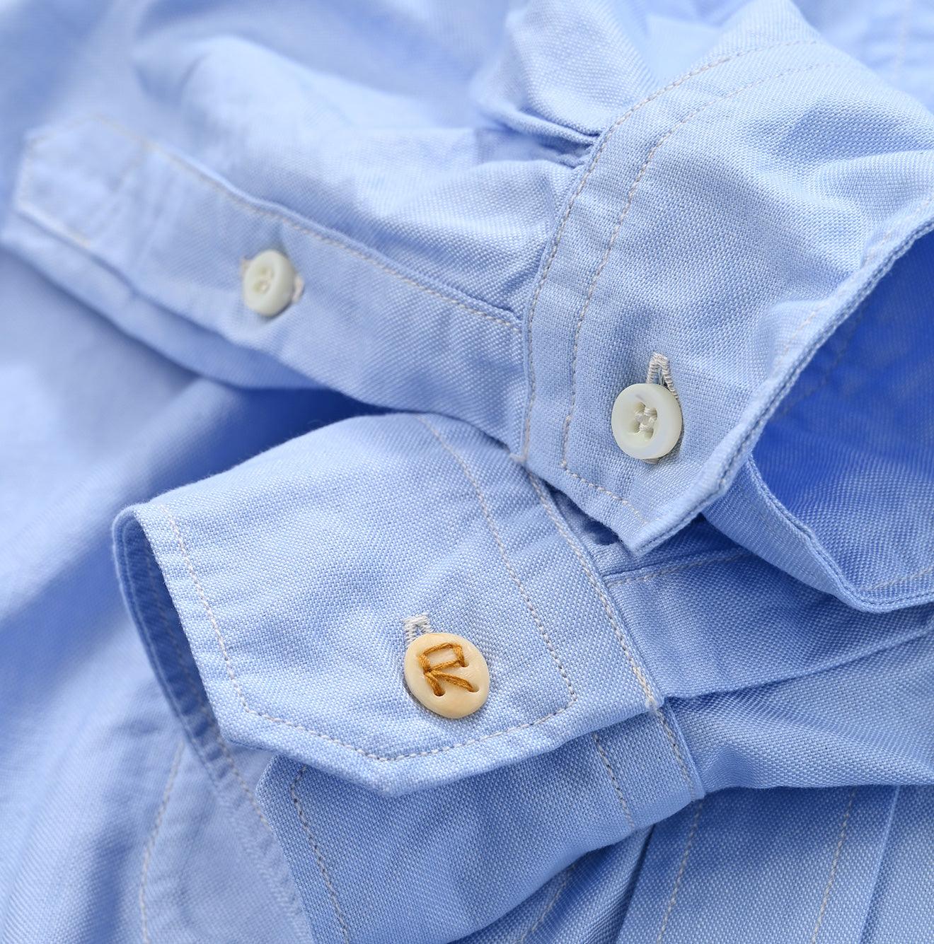 Supima Oxford 908 Ocean Shirt - 45R by 45rpm studio - Image 14