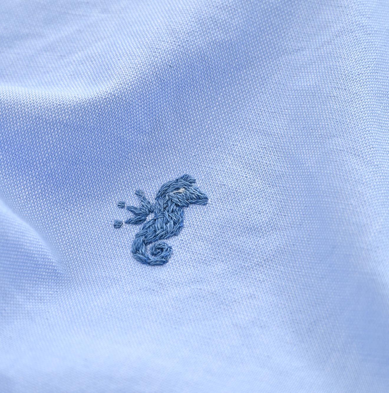 Supima Oxford 908 Ocean Shirt - 45R by 45rpm studio - Image 17