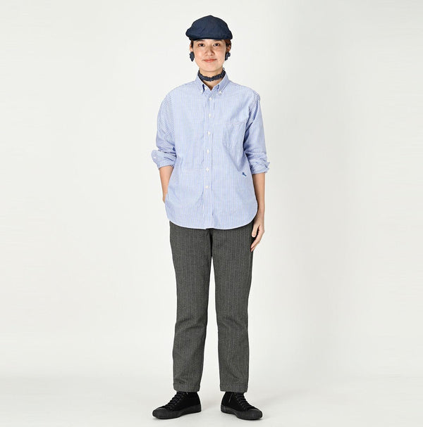 Supima Oxford 908 Ocean Shirt - 45R by 45rpm studio