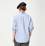 Supima Oxford 908 Ocean Shirt - 45R by 45rpm studio