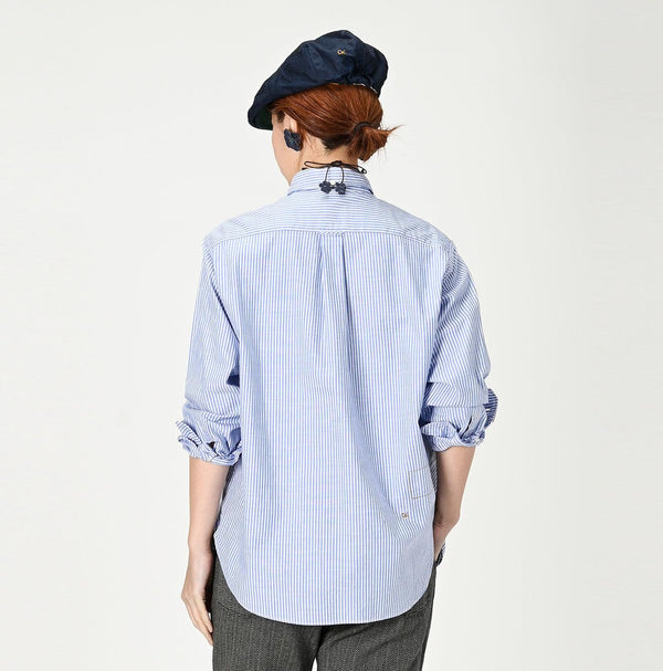 Supima Oxford 908 Ocean Shirt - 45R by 45rpm studio