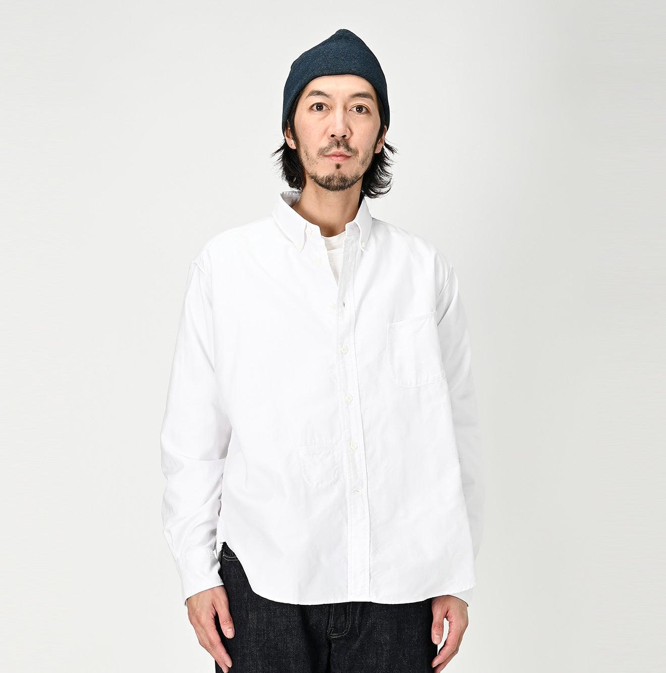 【美品】Supima Oxford L/S Oversized Shirt Supima Oxford L/S Oversized B.D shirt - メルカリ