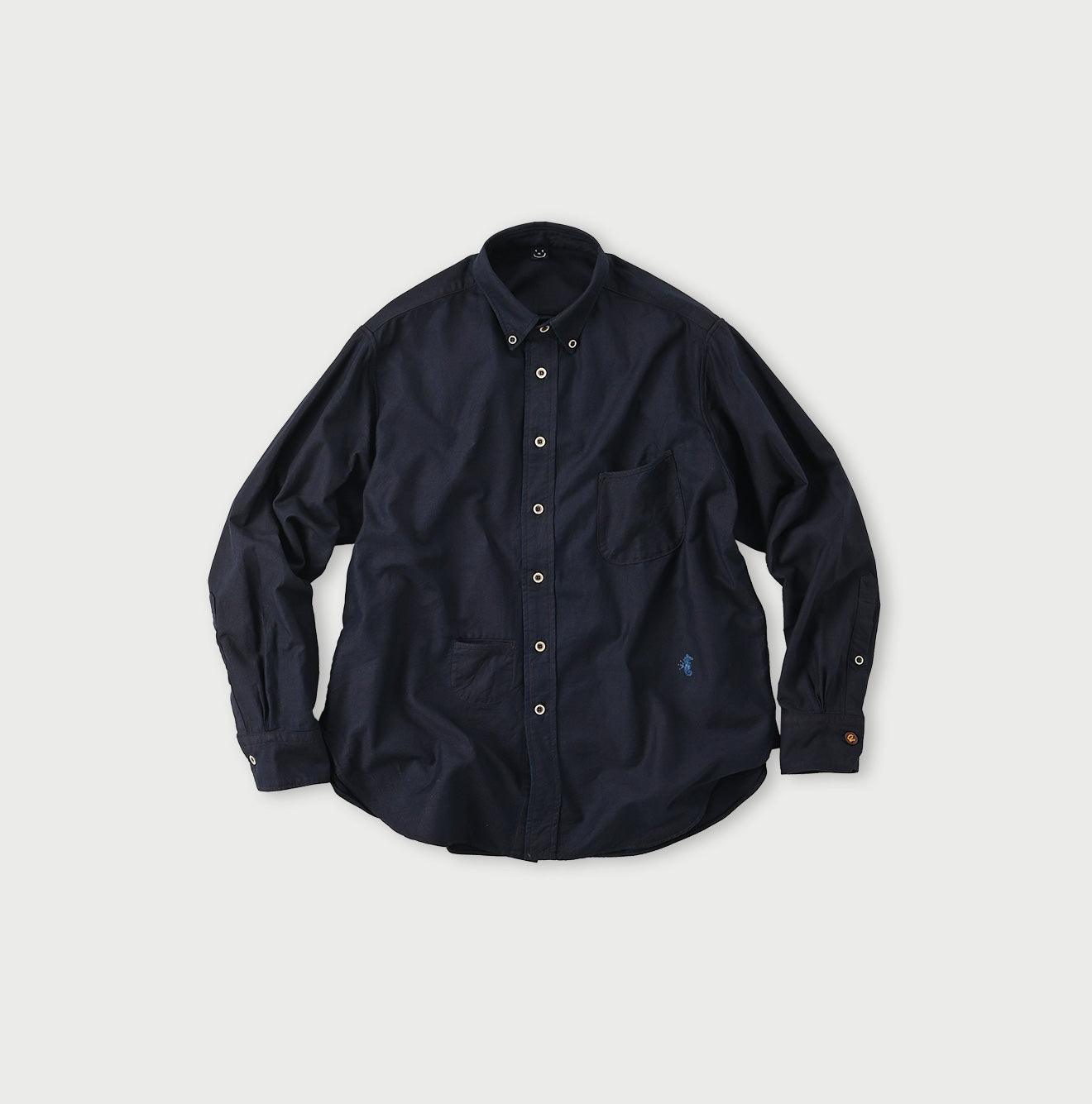 Indigo Supima Oxford 908 Ocean Shirt (Size 3) - 45R by 45rpm studio - Image 1