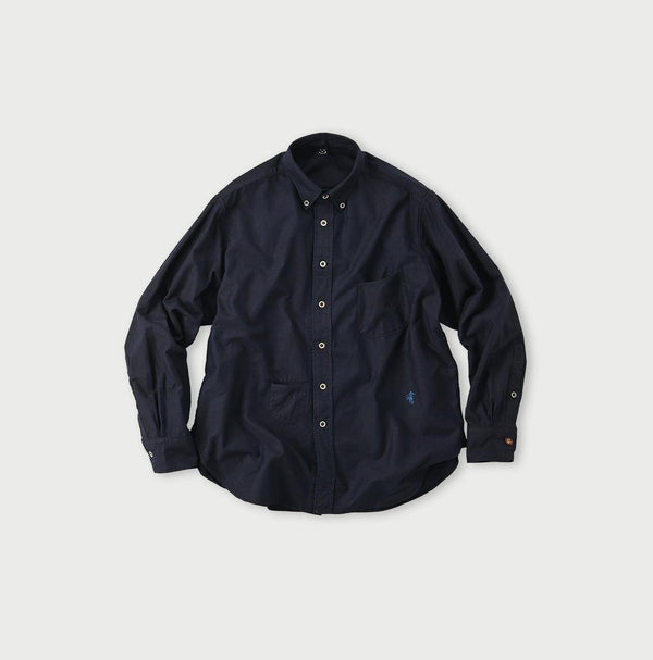 Indigo Supima Oxford 908 Ocean Shirt (Size 3) - 45R by 45rpm studio