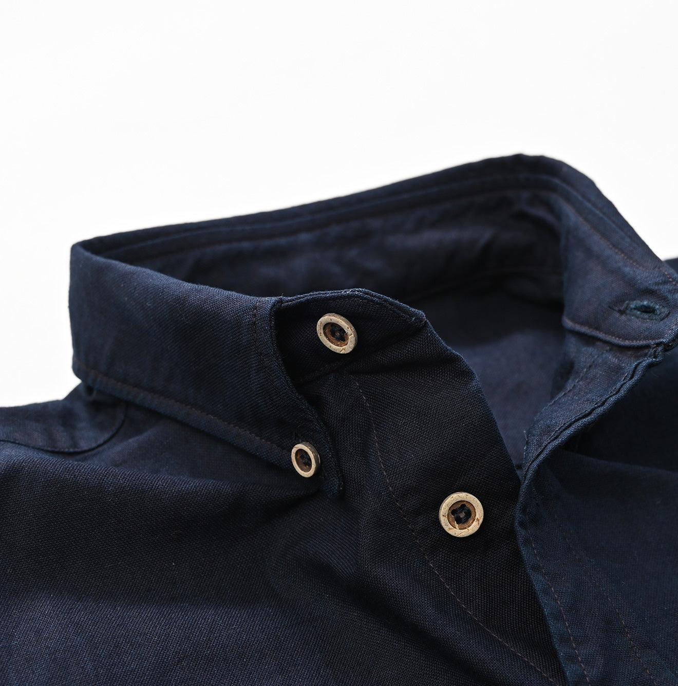 Indigo Supima Oxford 908 Ocean Shirt (Size 3) - 45R by 45rpm studio - Image 10