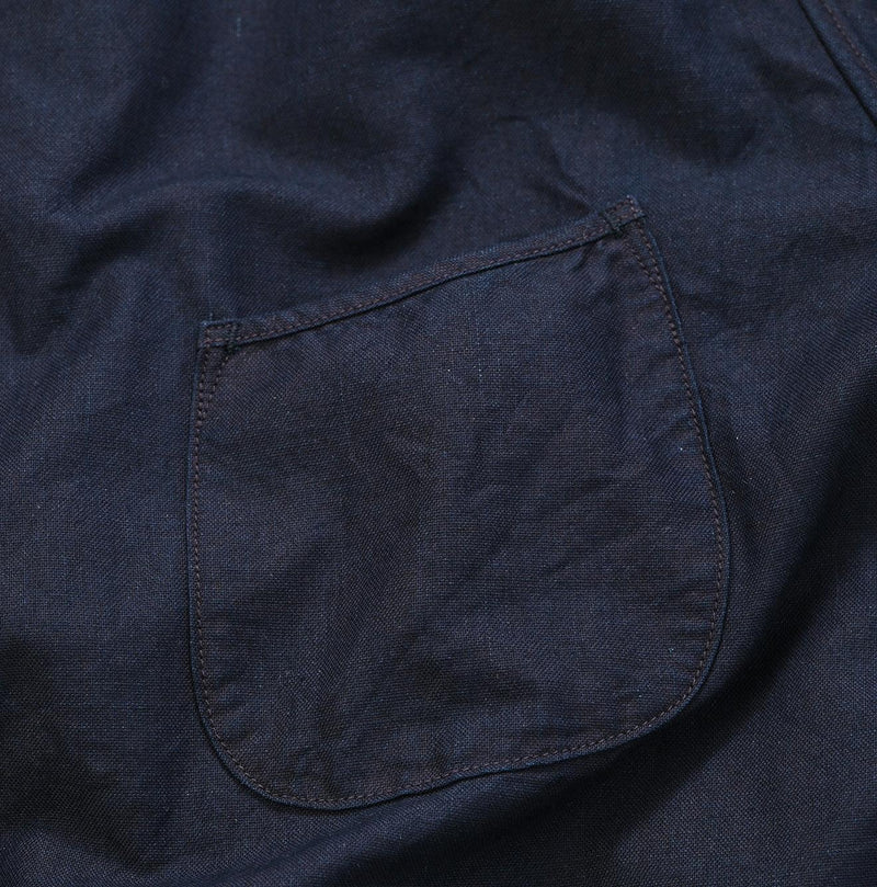 Indigo Supima Oxford 908 Ocean Shirt (Size 3) - 45R by 45rpm studio - Image 12