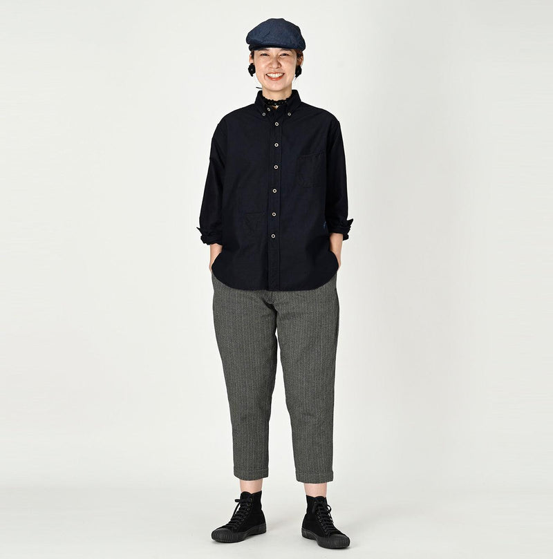 Indigo Supima Oxford 908 Ocean Shirt (Size 3) - 45R by 45rpm studio - Image 19