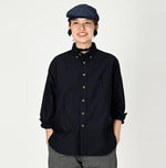 Indigo Supima Oxford 908 Ocean Shirt (Size 3) - 45R by 45rpm studio