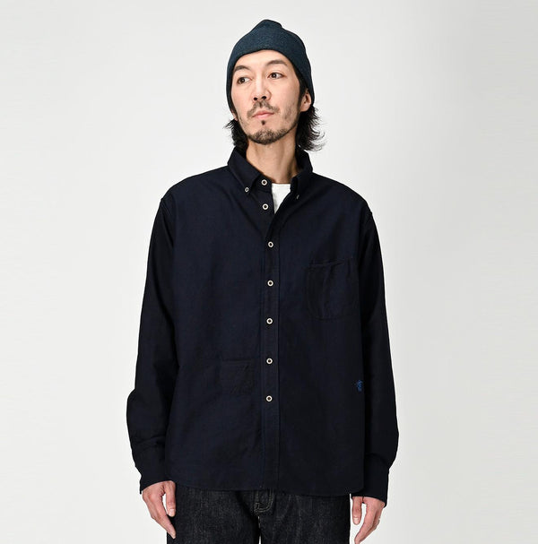 Indigo Supima Oxford 908 Ocean Shirt (Size 3) - 45R by 45rpm studio